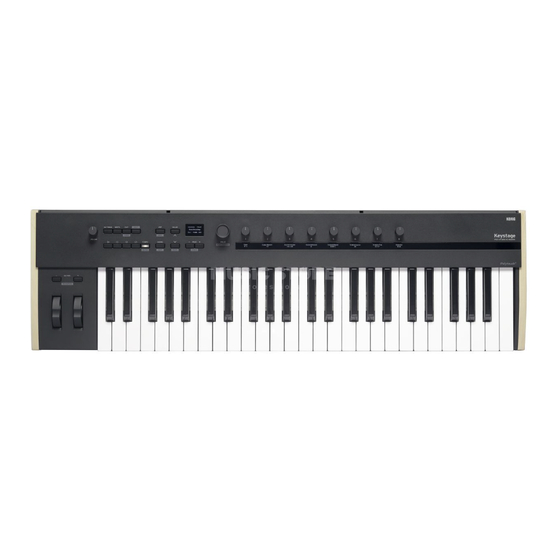 Korg Keystage Bedienungsanleitung