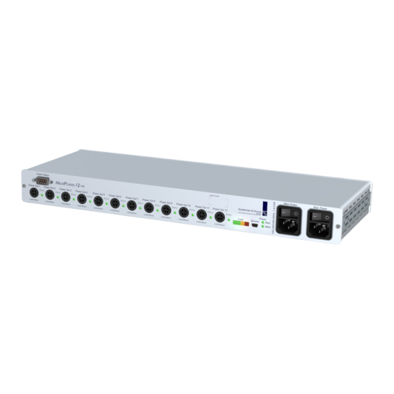 G&D MultiPower-12-NT Installationsanleitung