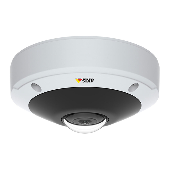 Axis M30 Series Installation