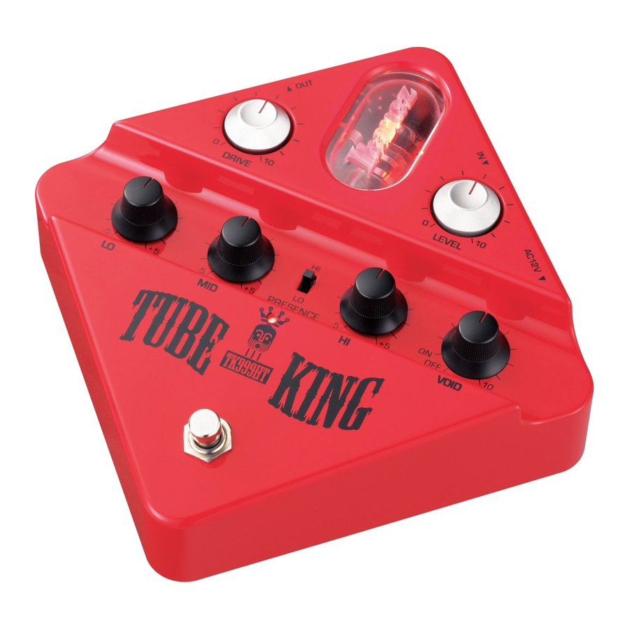 Ibanez TUBE KING TK999HT Bedienungsanleitung
