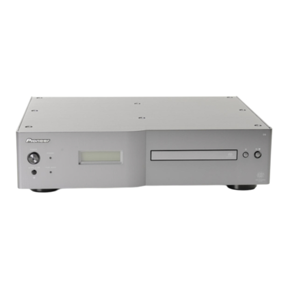 Pioneer PD-D9-J Bedienungsanleitung