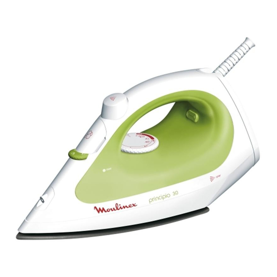 Moulinex IM2 PRINCIPIO serie Gebrauchsanweisung