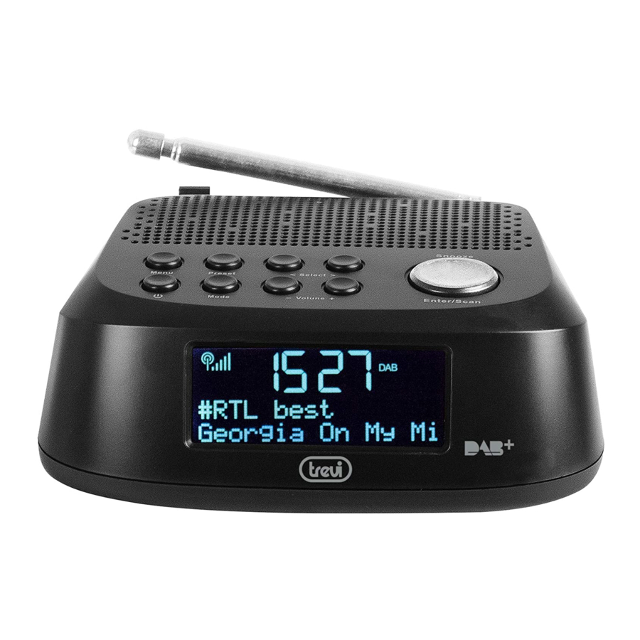 Trevi RC 80D4 DAB Benutzerhandbuch