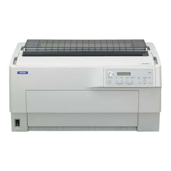 Epson DFX-9000 Handbuch