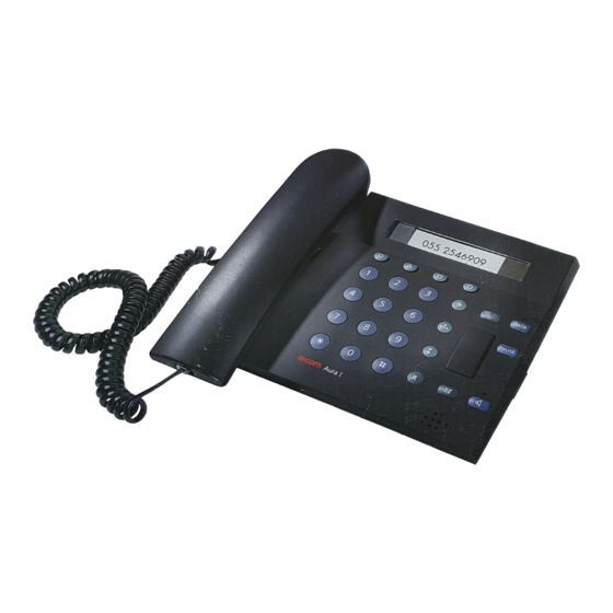 ASCOM Aura I Bedienungsanleitung