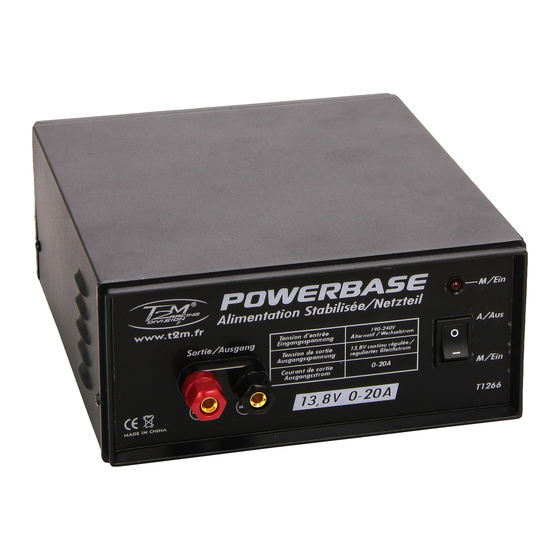 T2M POWERBASE T1266 Bauanleitung