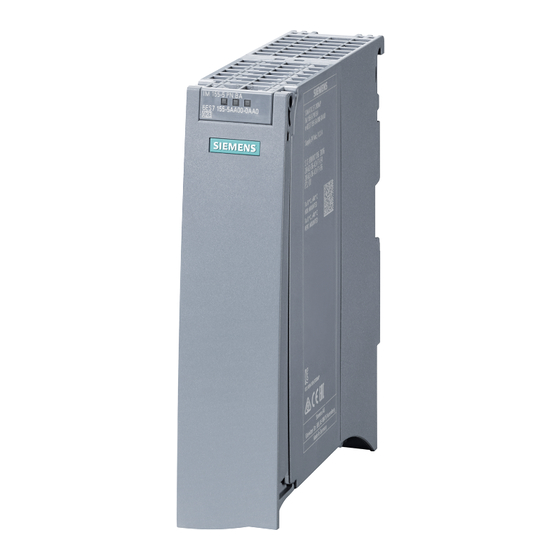 Siemens S7-1500 Handbuch