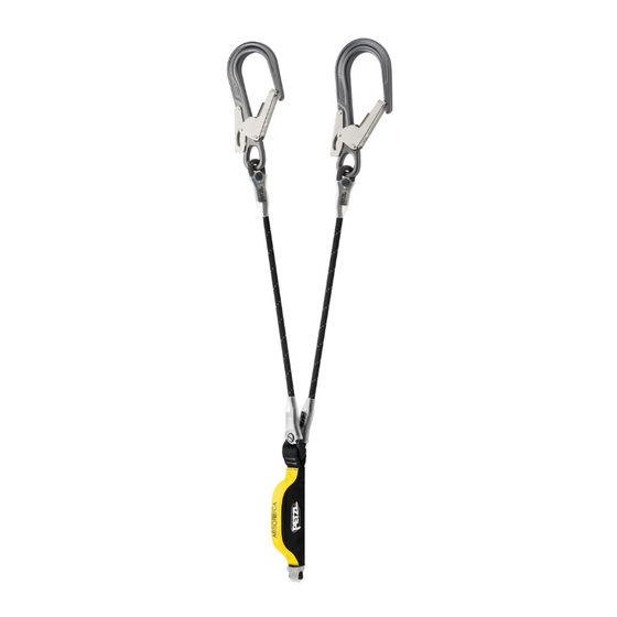 PETZL ABSORBICA-I Bedienungsanleitung