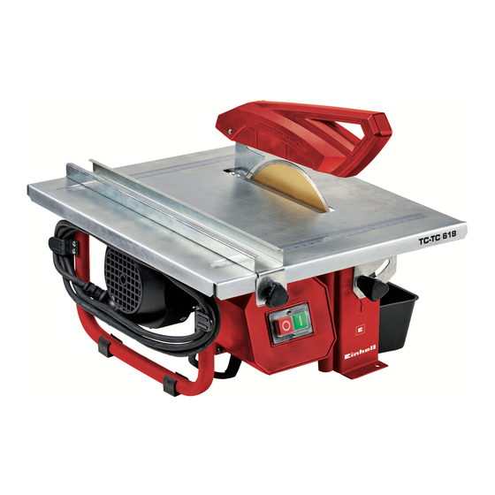 EINHELL TH-TC 618 Originalbetriebsanleitung