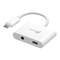 J5 create JCA122, JCA152 - USB-C zu 3,5mm Audio-/ 4K HDMI-Adapter mit Power Delivery – Kurzanleitung