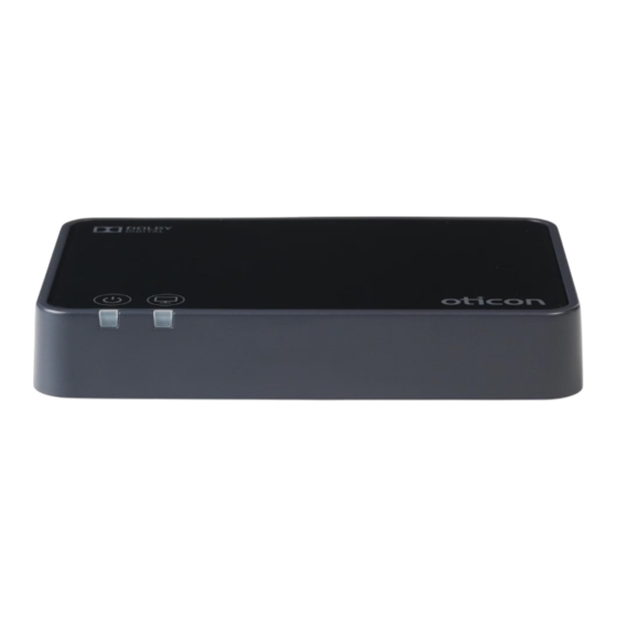 oticon connectline Bedienungsanleitung
