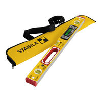 Stabila TECH 196-Serie Bedienungsanleitung
