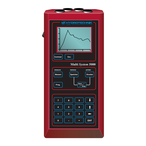 Hydrotechnik Multi-System 5000 Bedienungsanleitung