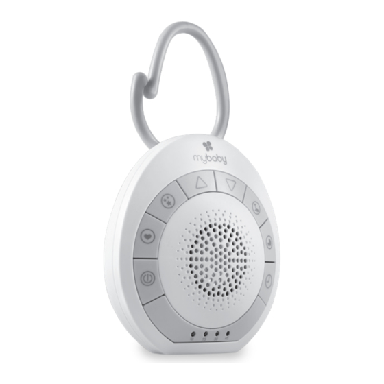 HoMedics mybaby SoundSpa On-The-Go Bedienungsanleitung