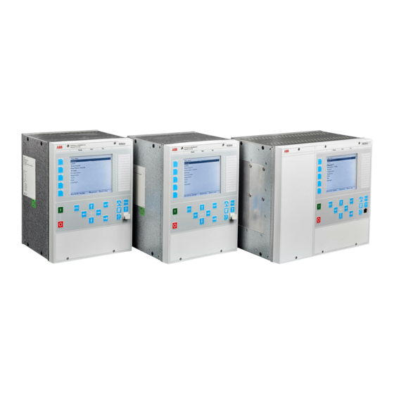 Hitachi RELION REB500 Technisches Handbuch
