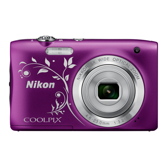 Nikon COOLPIX S2900 Schnellstartanleitung