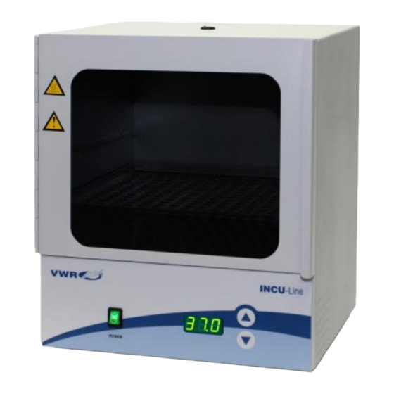 VWR INCU-Line IL 10 Betriebsanleitung