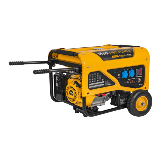 Vito PRO-POWER VIG8RL Betriebsanleitung