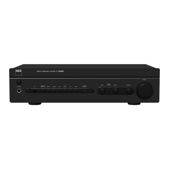 NAD C320BEE Bedienungsanleitung
