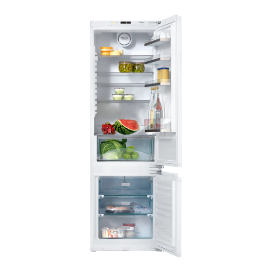Miele KF 37532-55 ID Gebrauchs- Und Montageanweisung