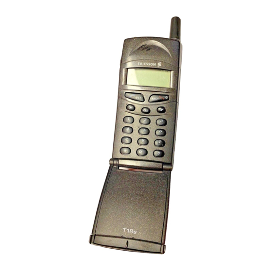 Ericsson T 18s Bedienungsanleitung