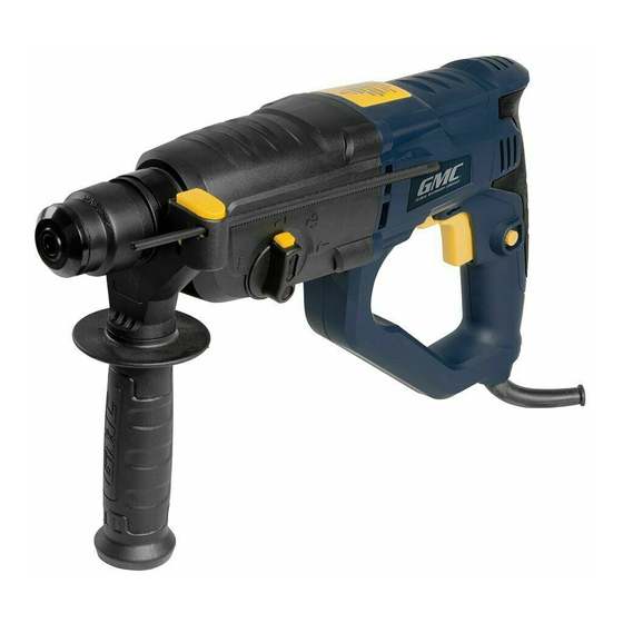 GMC SDS PLUS HAMMER DRILL Bedienungsanleitung