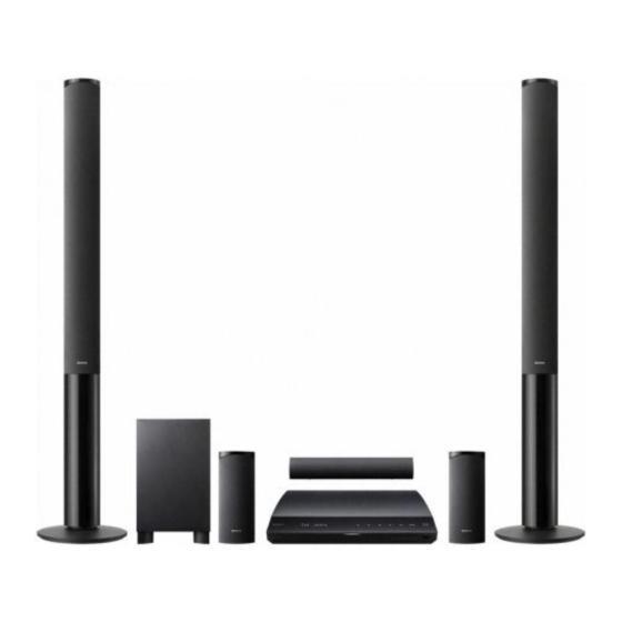 Sony BDV-E880 Montageanleitung