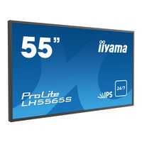 Iiyama ProLite TH5565MIS Bedienungsanleitung