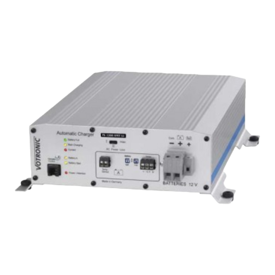 Votronic Pb 1280 SMT Li Montage- Und Bedienungsanleitung
