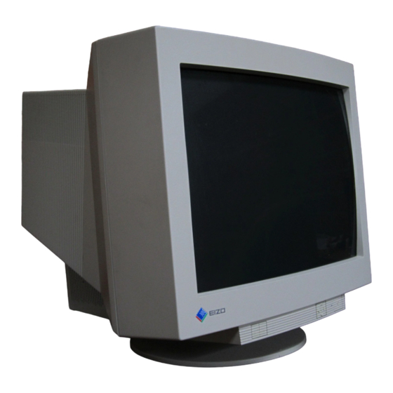 Eizo FlexScan F980 Bedienungsanleitung