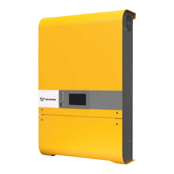 SolarMax ES-T Serie Handbuch