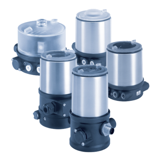 bürkert BVS 14 ATEX E 008 X Bedienungsanleitung