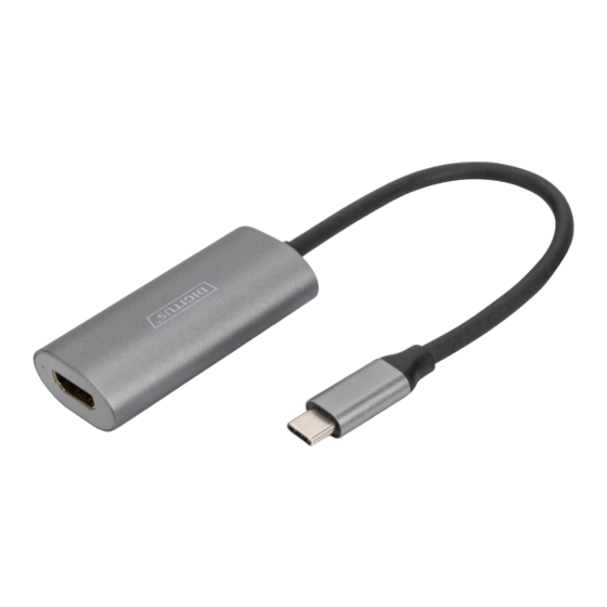 Digitus DA-70822 Kurzanleitung