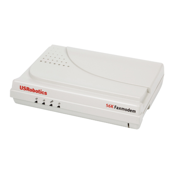 USRobotics 56K Series Installationsanleitung