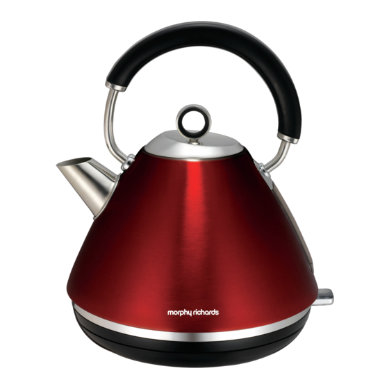 Morphy Richards MR102004 Handbücher