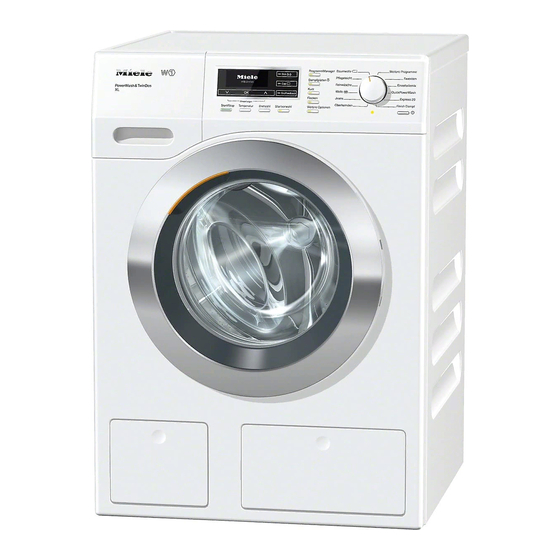 Miele WKR 770 WPS Gebrauchsanweisung