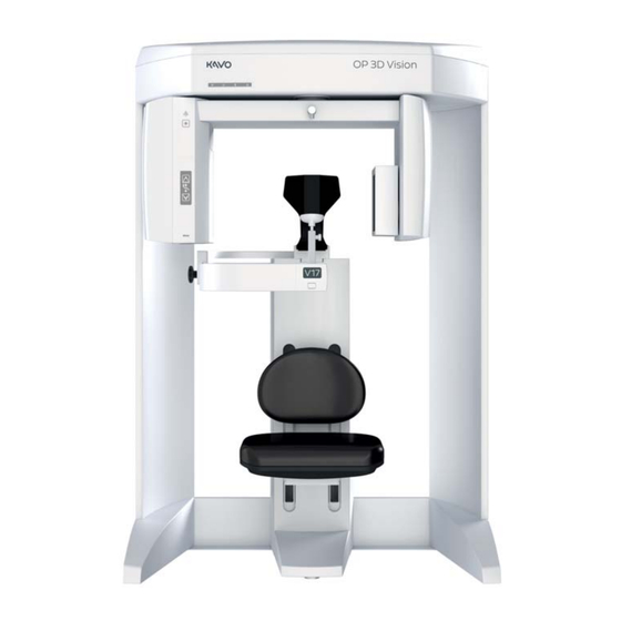KaVo OP 3D Vision V-Serie Benutzerhandbuch