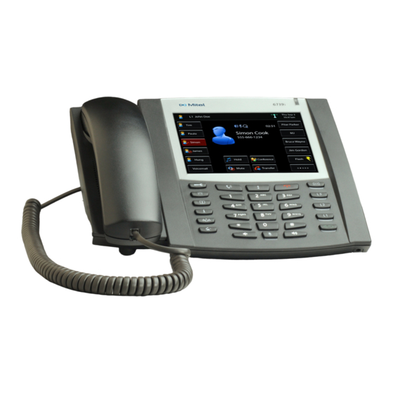 Mitel 6739i Handbücher