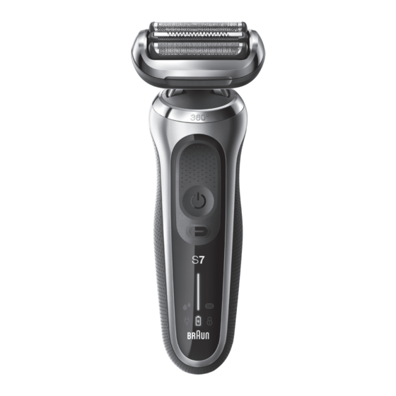Braun 7 Serie Gebrauchsanweisung
