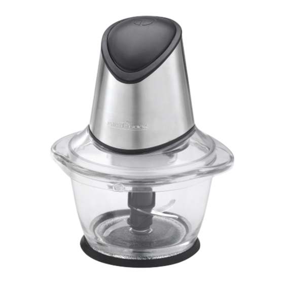 Proficook PC-MZ 1027 Bedienungsanleitung