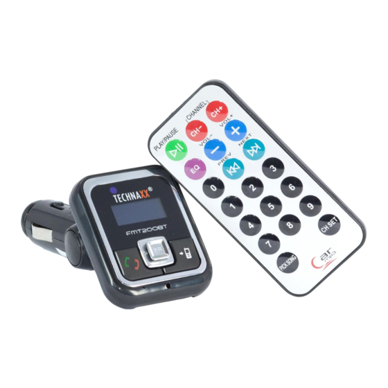 Technaxx FMT200BT Bedienungsanleitung