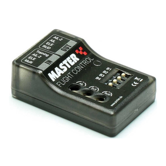 pichler Master Flight Control N/X 3 pro Kurzanleitung