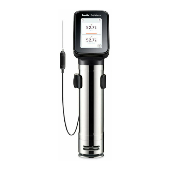 Sage PolyScience the HydroPro Plus Kurzanleitung
