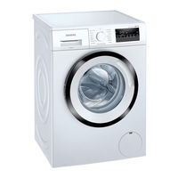 Siemens WM14N242 Gebrauchs- Und Montageanleitung