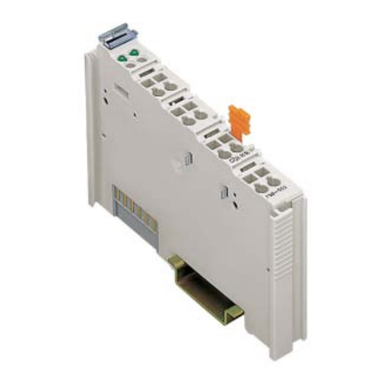 WAGO 750-550 Handbuch