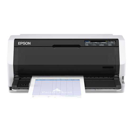 Epson LQ-690II Benutzerhandbuch