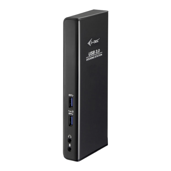 i-tec U3DUALHDMIDOCK Gebrauchsanweisung