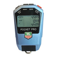 TAG Heuer PROCKET PRO HL400-W WINTER Bedienungsanleitung