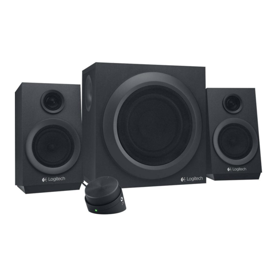 Logitech z333 Bedienungsanleitung