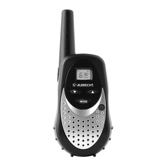 TTI Freequency PMR-120TX Bedienungsanleitung
